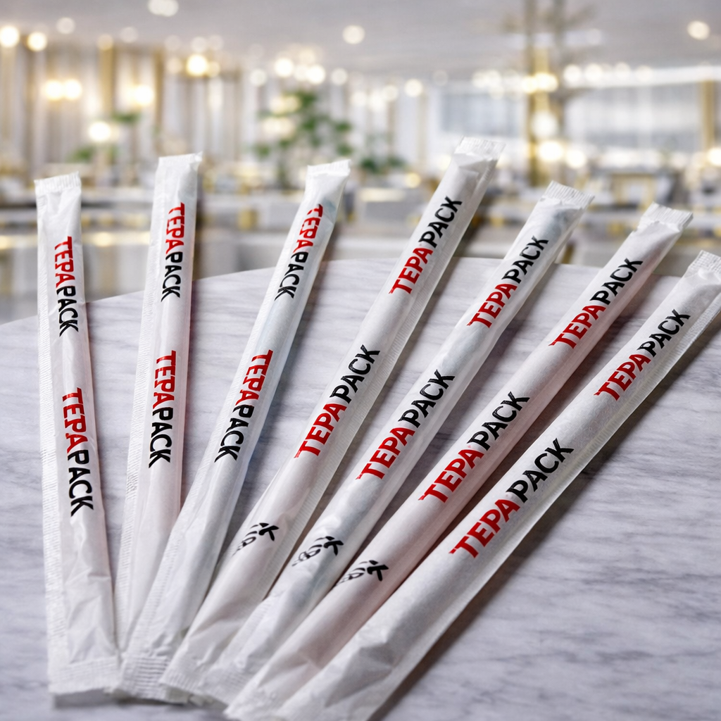Kağıt Sargılı Baskılı Pipet